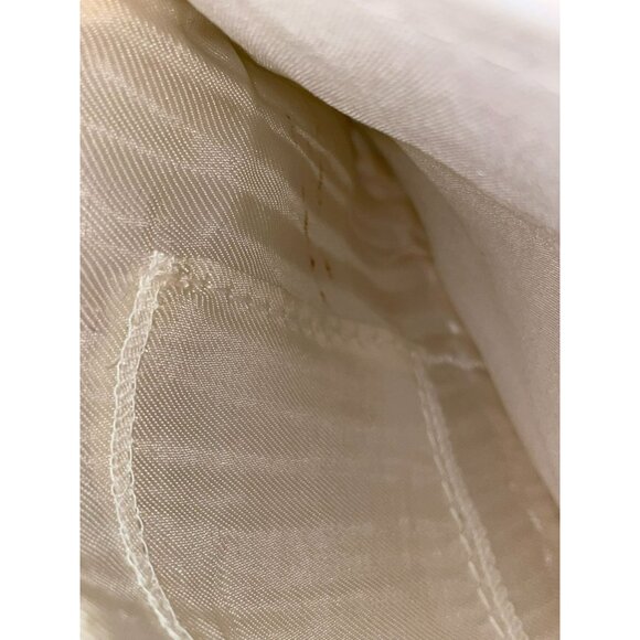 Beaded Purse Used Cream Formal Special Occasion - Picture 7 of 16